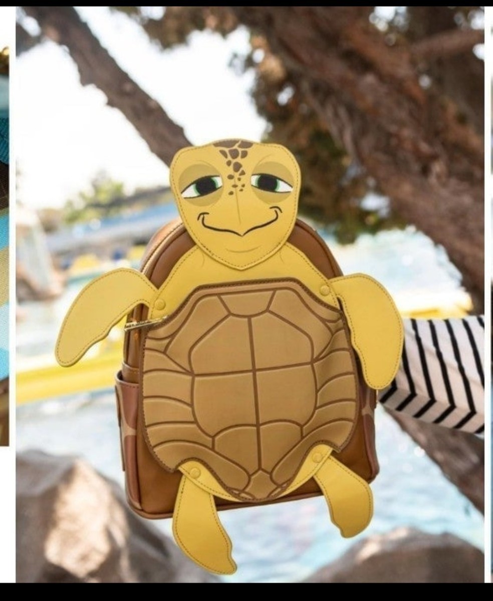RARE Loungefly Mini Backpack - CRUSH from Finding Nemo Rare Crush Finding Nemo Dude turtle mini loungefly backpack  main image 4
