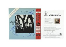 U2 Rare Band Signed Pride in the Name of Love Japanese 12โ Vinyl Record Beckett U2 Rare Band Signed Pride in the Name of Love Japanese 12โ Vinyl Record Beckett