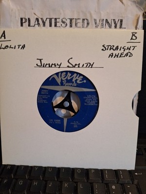 JIMMY SMITH LOLITA / STRAIGHT AHEAD US VERVE VG 7'' VINYL SINGLE 45 RECORD