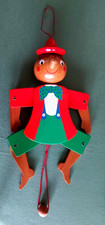 Pinocchio Figur Gelenkfigur Holz Hampelmann Höhe 22 -30cm Neuwertig Deko Top