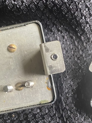 Gibson Patent Number Pickups Pair Chrome 1960s - Picture 5 of 14