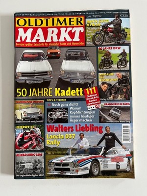 Oldtimer Markt 7/2012 -Opel Kadett / Kaufberatung MG Midget Austin Healey Sprite