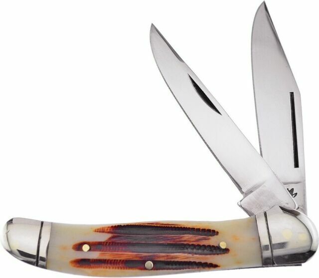 Frost Cutlery Hunter Folding Pocket Knife Stainless Blade Second Cut