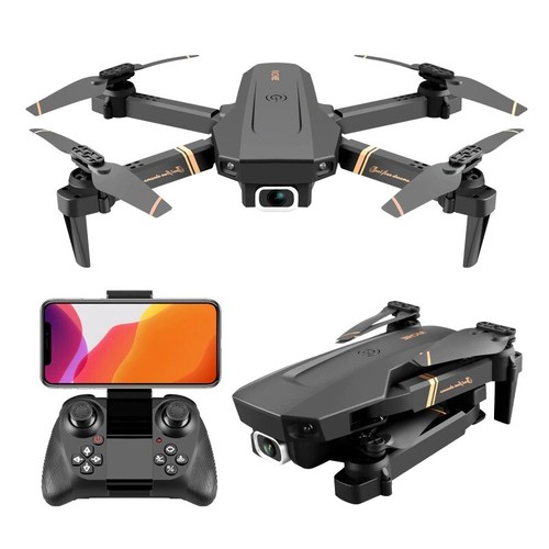 RC Drone with Wide Angle 4K WiFi FPV Dual Camera RC Foldable Helicopter Toy New - Picture 2 of 5