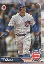 2019 BOWMAN ANTHONY RIZZO CHICAGO CUBS #18 {BOX 22 A6}