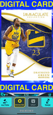 DIGITAL Draymond Green /49 Patch 2019-20 Immaculate PANINI NBA DUNK Warriors