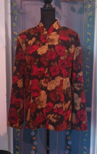 Womens Floral Blazer
