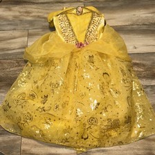 NWT Disney Store Belle Costume Dress Hallowee...