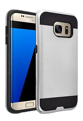 Silver Estuches, fundas y cubiertas para teléfonos celulares para Samsung Galaxy S7
