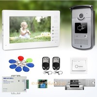 7inch Video Security Door Phone With Keyfobs Unlocking Camera For Home Security 7inch Video Security Door Phone With Keyfobs Unlocking Camera For Home Security