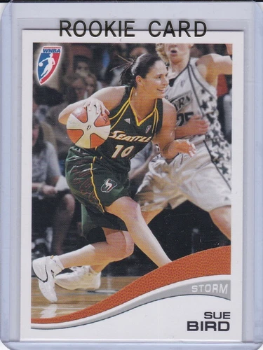 SUE BIRD ROOKIE CARD Rittenhouse RARE SEATTLE STORM $$ RC Basketball WNBA MINT!