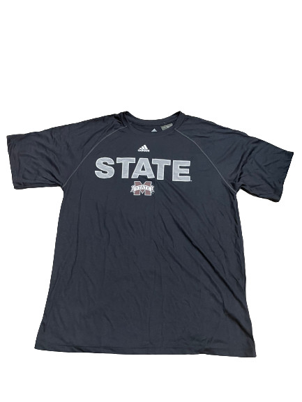 Футболка Adidas NCAA Mississippi State черная EK1057 