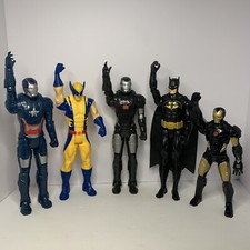 Hasbro Marvel Avengers Titan Hero DC Comics Series 12" 5 Action Figure Mix Lot