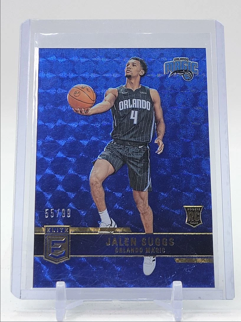 JALEN SUGGS 2021-22 DONRUSS ELITE BASKETBALL BLUE ROOKIE MAGIC RC /99 Q1652