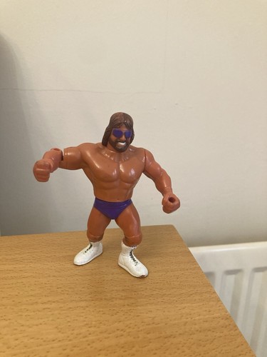 Macho Man Randy Savage WWF WWE Hasbro Wrestling Fi...