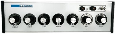Decade Resistance Box 7-Decade Resistance Box with Resistance Range 0-1111111.0Ω