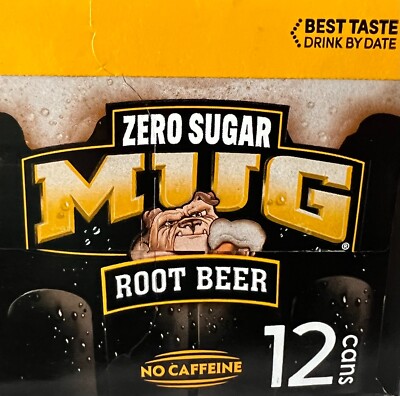 Mug Zero Sugar Caffeine Free Root Beer 12 pack | eBay