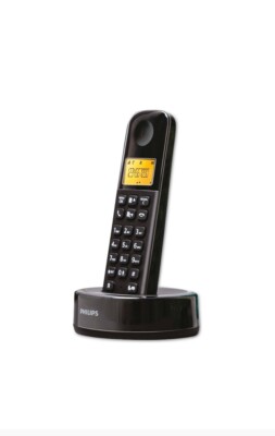 Philips D1651B/01 DECT Schnurloses - Schwarz