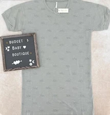 NWT RYLEE + CRU Green Sunrise Shirt Dress Size L Large