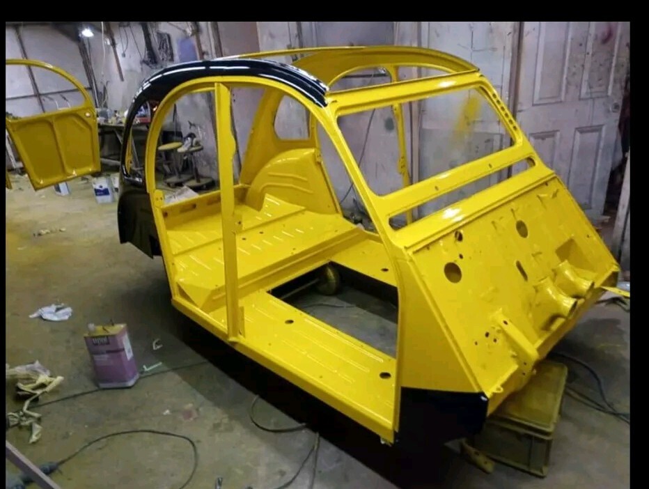 2cv Body Shell Citroën 2cv Body Shell Restoration Service Please Read Description ...