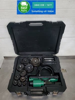 GREENLEE 7310SB HYDRAULIC KNOCKOUT PUNCH SET 1/2