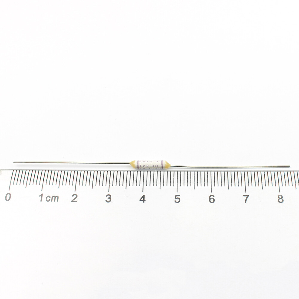 5Pcs ELCUT UMI Thermal Fuse 122 Type Cutoff TF 115C 115℃ 2A 250V