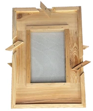 8 Frame Cypress Double Screen Board (Snelgrove) for Langstroth Bee Hive