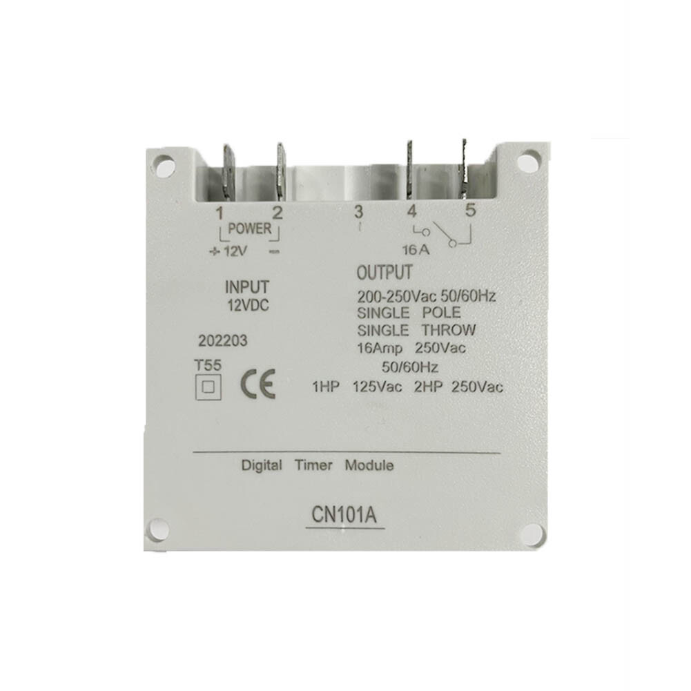 Digital Timer Switch 12V 16A – LCD Programmable Relay With 16 On/Off Settings, Waterproof Cover, Weekly Auto-Correction