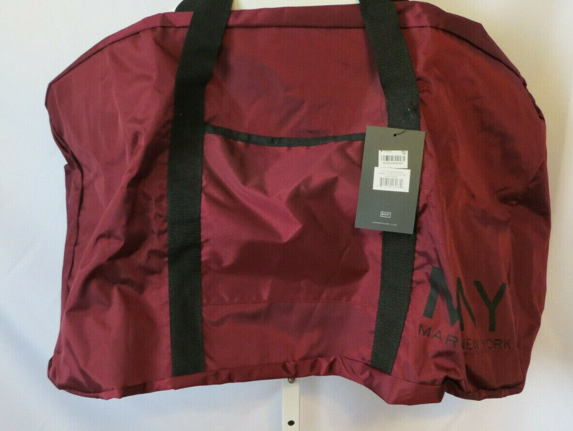 NWT Marc New York Extra Large Duffle Bag Carry a Ton 32" Duffie Burgundy