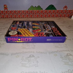 PIN-BOT  NINTENDO NES 8 BIT PAL A VERSIONE MATTEL ITA  CIB PINBOT ITALIANO