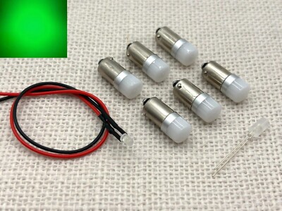Heathkit AR-1500 1500A replacement LED LAMPS bulbs lights upgrade kit set GREEN