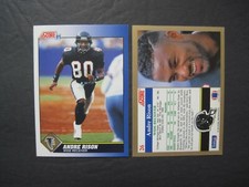ANDRE RISON CARDS Your Pick 1990-91-92-93 Fleer Score UpDeck Fleer FALCONS Mint
