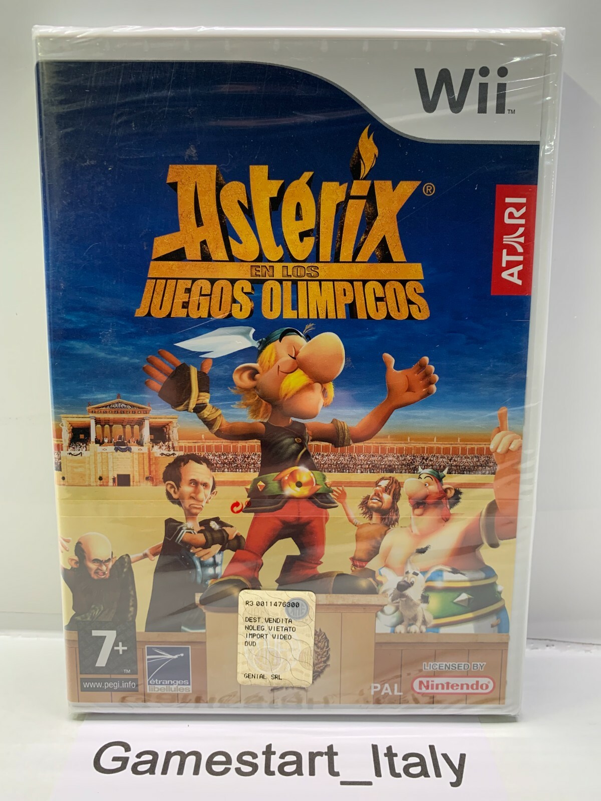 ASTERIX EN LOS JUEGOS OLIMPICOS - NINTENDO WII - GIOCO NUOVO SIGILLATO PAL