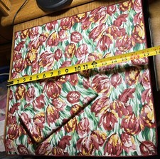 Longaberger May Serie Tulpe Stoffservietten 2er Set Neuzustand ohne Etikett