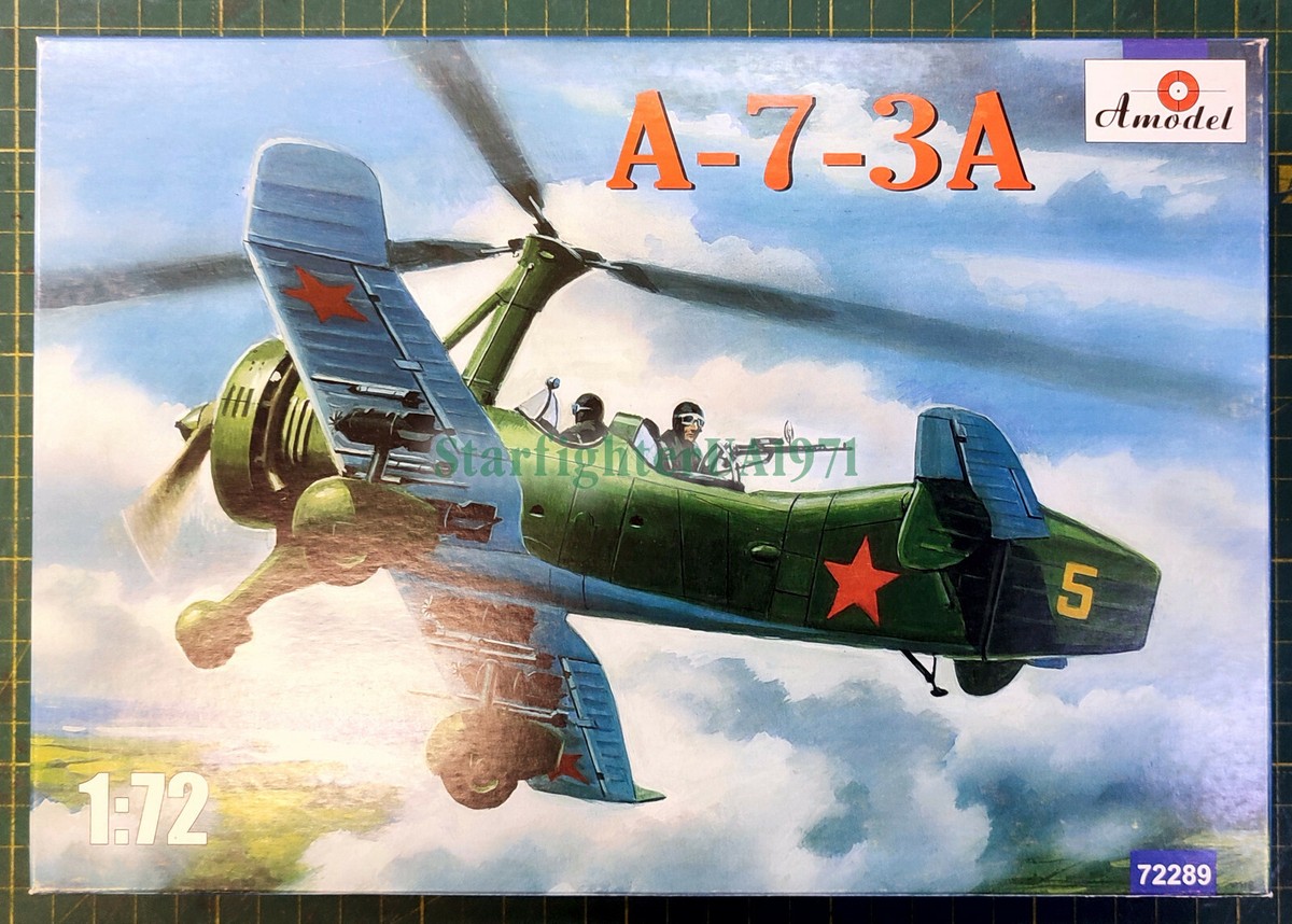 Amodel 72289 A-7-3a Soviet Autogiro 1/72 Plastic Model Kit for