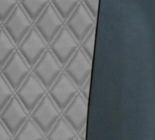 Coprisedili 2+1 Eco Pelle 3 Posti Bicolore Adatti a  Ford Transit Iveco Daily - Immagine 2 di 4