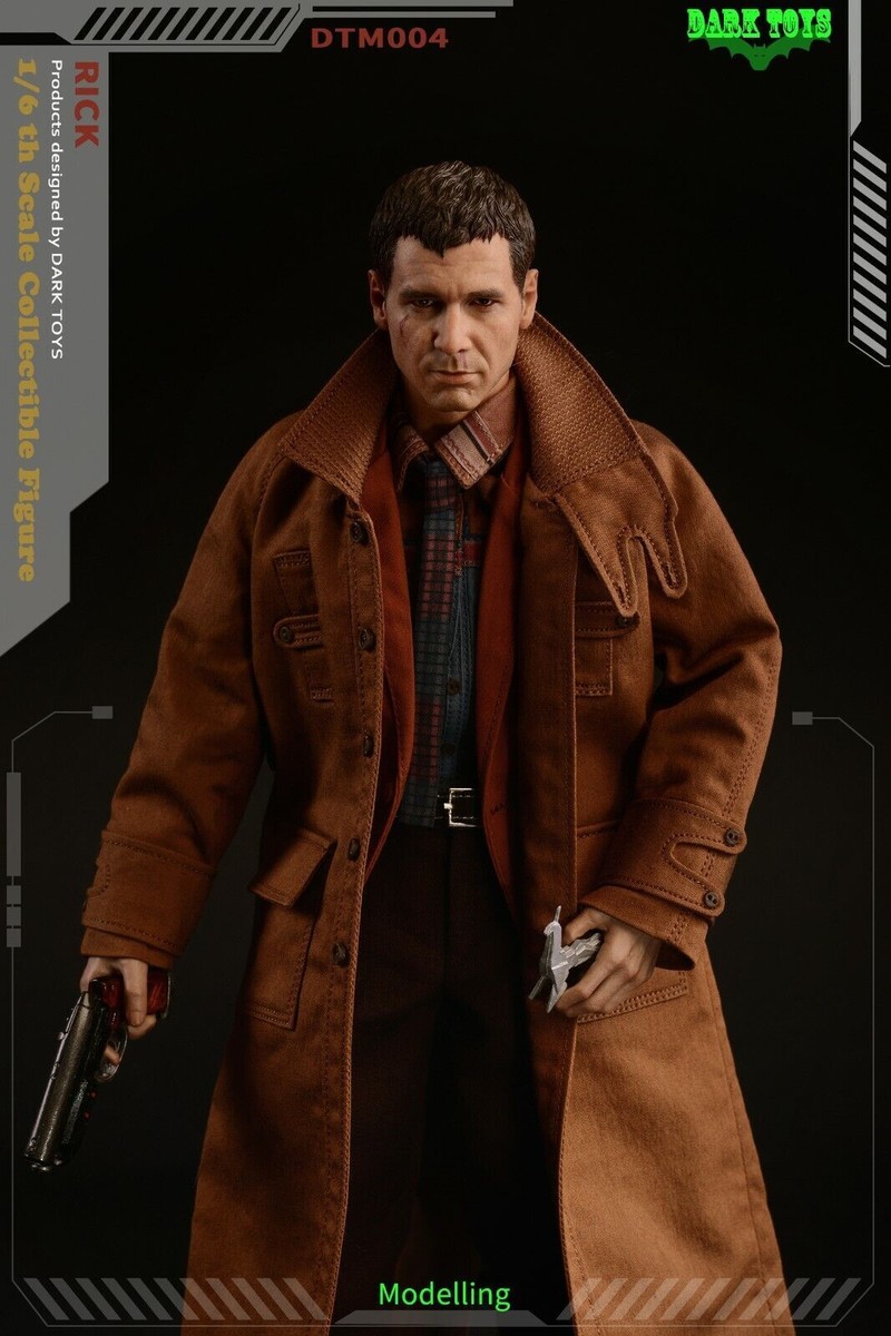 DARK TOYS Blade Henter Rick DX版 DTM004 Ready! DARK TOYS DTM004 1/6 Blade Runner Rick Deckard