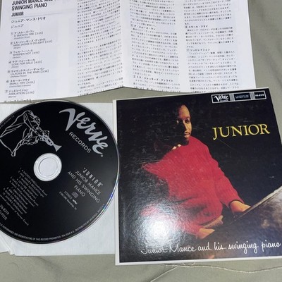 Junior Mance / Junior アナログレコード Junior by Junior Mance and His Swinging Piano CD JAPAN 1995 Pocj
