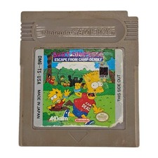 Acclaim Bart Simpson's Escape from Camp Deadly The Simpsons Game Boy NTSC-U/C