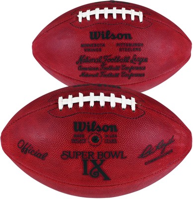 Super Bowl IX Wilson Official Game Football - Fanatics