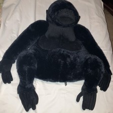  RARE HUGE MELISSA  DOUG REALISTIC GORILLA PLUSH -26"X21" MINT CONDITION