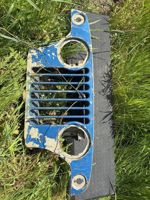 66-71 Jeep Jeepster Commando Pickup Truck Front Grille Complete Header Panel OEM