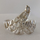 Vintage Natimex Mexico 925 Sterling Silver Nugget Band Ring Size 6 MF-33 Signed — photo 1