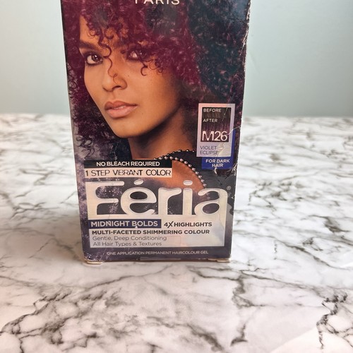 L'Oréal Paris Feria Midnight Bolds M26 Violet Eclipse - Colore capelli vibrante 1 passo - Foto 2 di 7