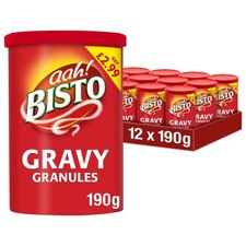 Bisto Gravy Granules Pack of 12 x 190g