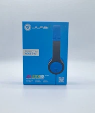 JLab JBuddies Folding Gen 2 Kids Wired Headphones - Blue/Gray NEW!!!