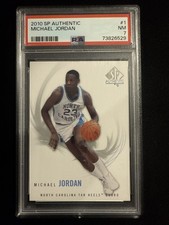 2010 SP Authentic - Michael Jordan #1 - PSA 7