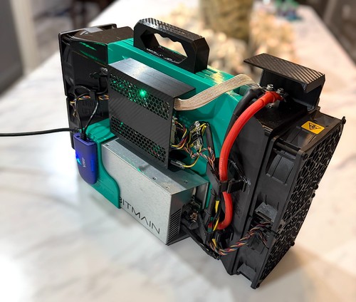 BITMAIN ANTMINER S19 XP HOME MINER BITCOIN 110V 120V 35+TH/S LOKI GREEN W/ WIFI
