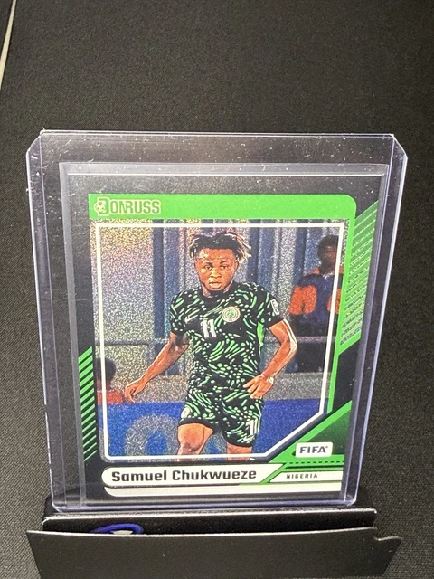 2024-25 Donruss Optic Samuel Chukwueze 1/1  Black Parallel One of One Nigeria