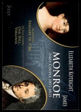 James Monroe / Elizabeth Kortright Monroe 2008 Topps #FC-5 First Couples